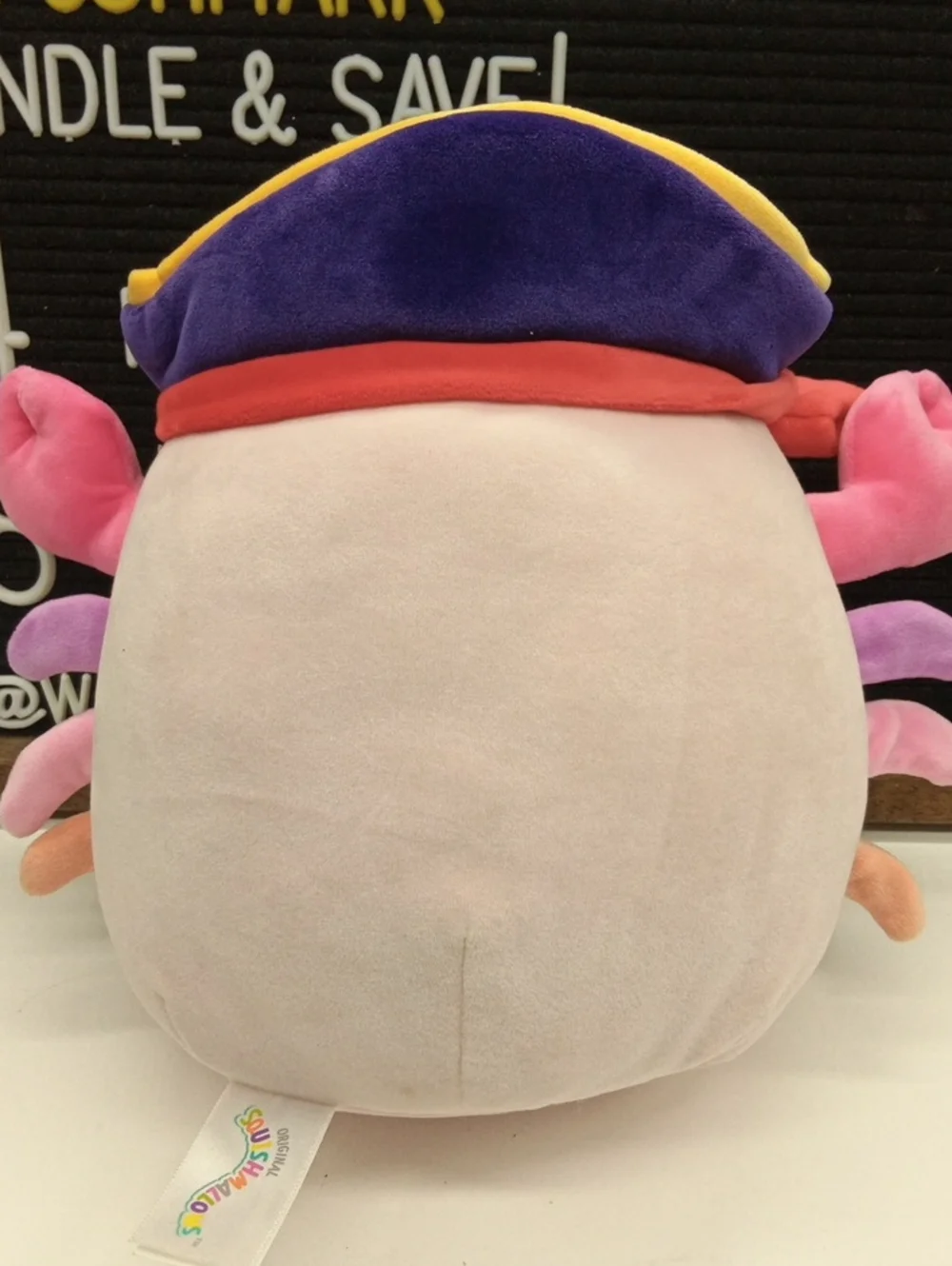 Squishmallows Cailey The Pirate Crab